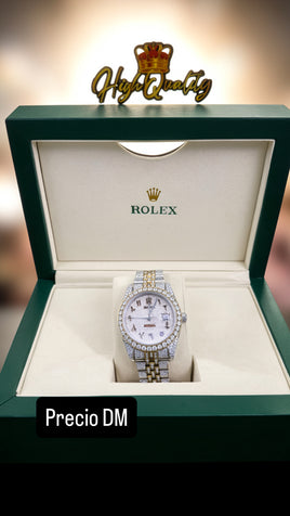 Reloj Moissanite 41mm