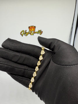 Pulsera corazones eternos