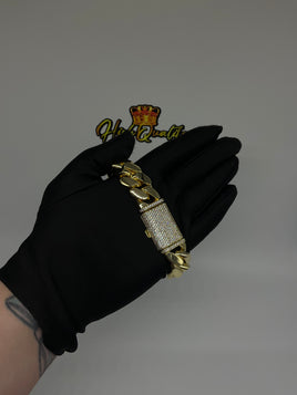Bracelet Cuban Cierre Mónaco 15mm