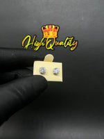Certified VVS moissanite Gold 10k