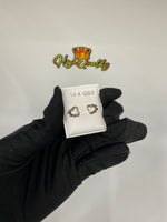 Earring Heart Echanté Oro 14k