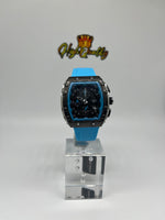 RM negro Correa azul