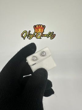 Aretes Moissanite corazón ♥️